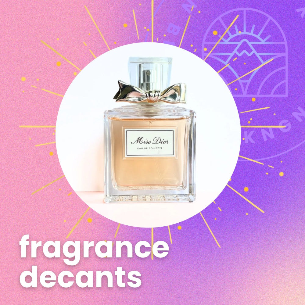 Luxury fragrance decants in Canada in 3ml and 10ml sample sizes 