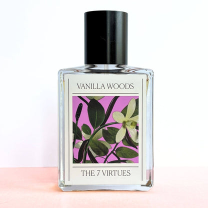Vanilla Woods bottle for perfume samples