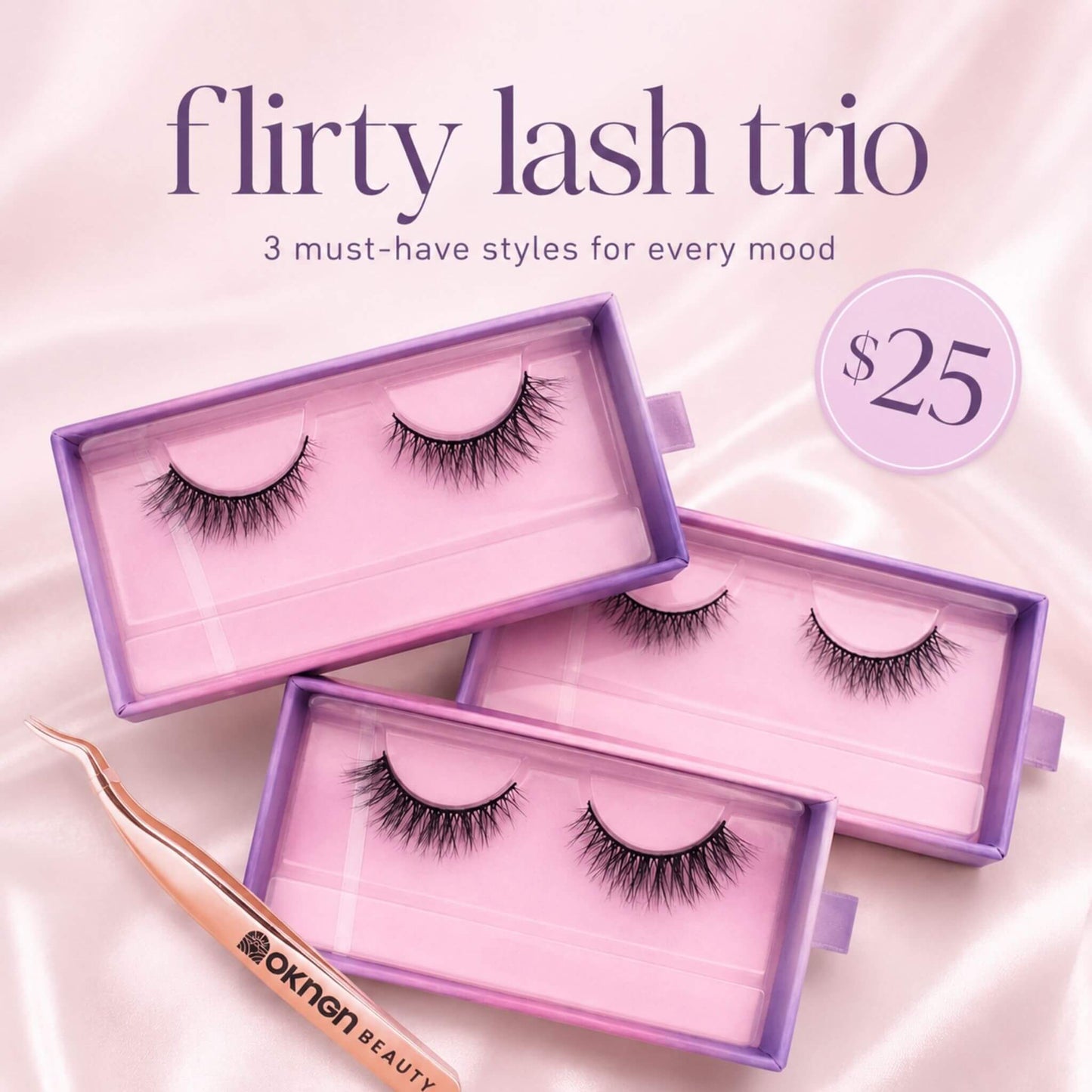 flirty lash trio