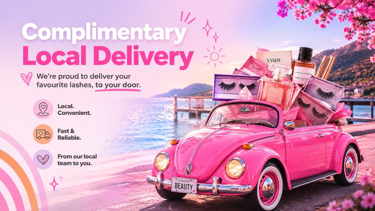Kelowna lashes free delivery