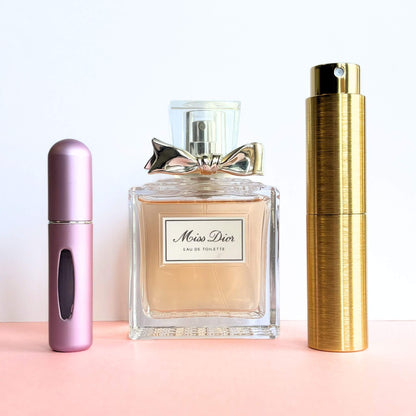 Miss Dior travel spray decants