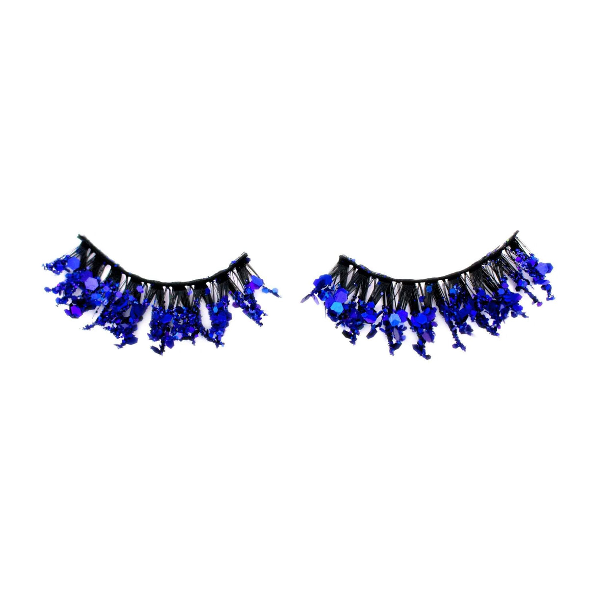Pair of Sapphire Glitter Eyelashes
