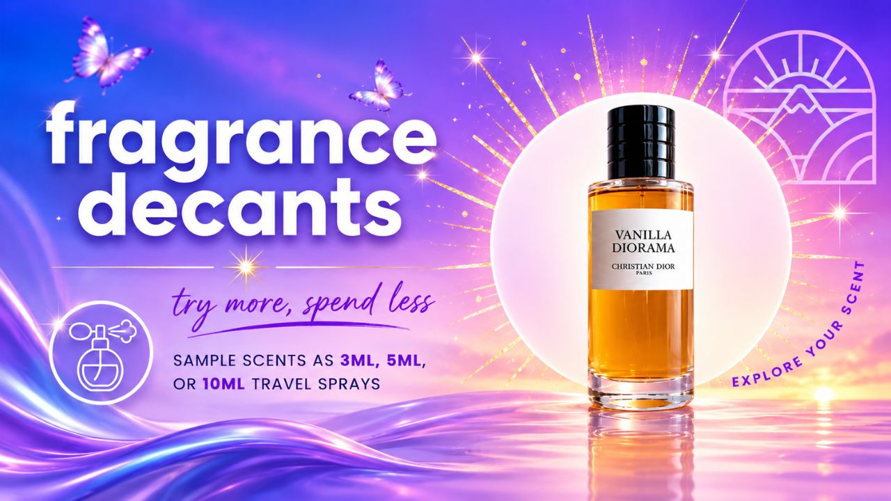 Buy fragrance decant sprays with free shipping in Canada