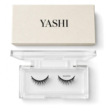 YASHI magnetic false lashes in natural style Whisper